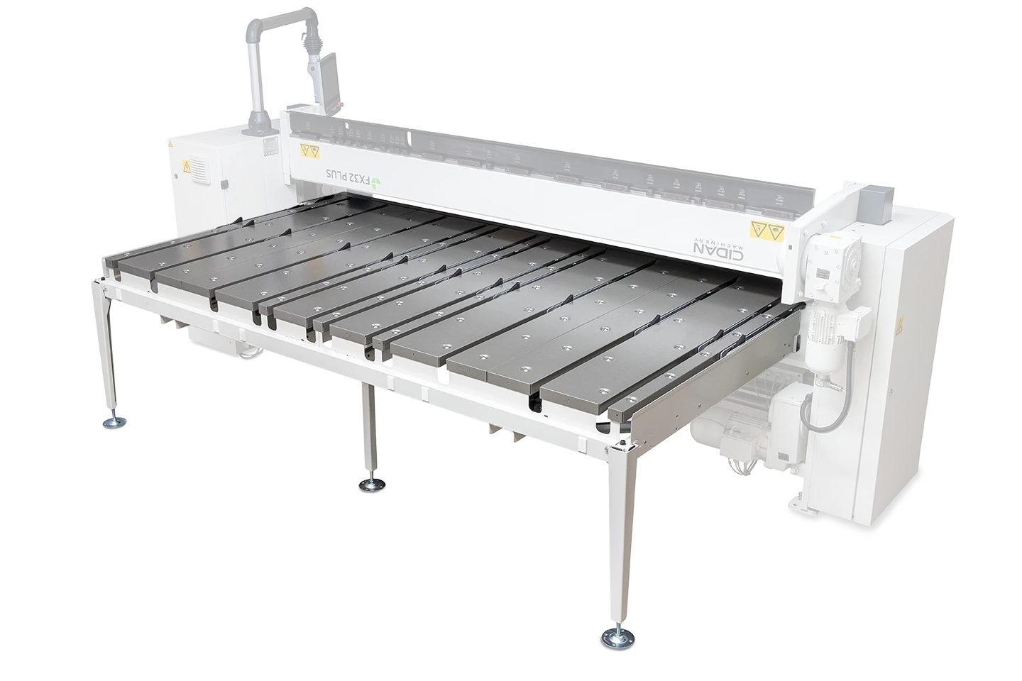 anslagsbord flexible till göteneds kantvikmaskiner mot vit bakgrund