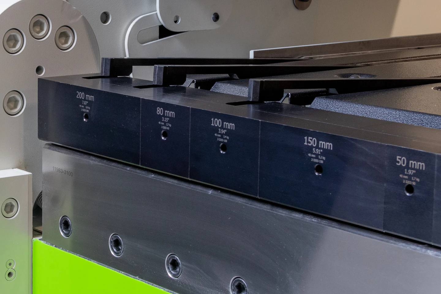 folding beam tool sfor folding machine megapro