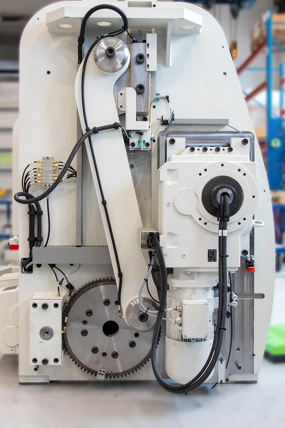 eccentric drive of folding machine megapro